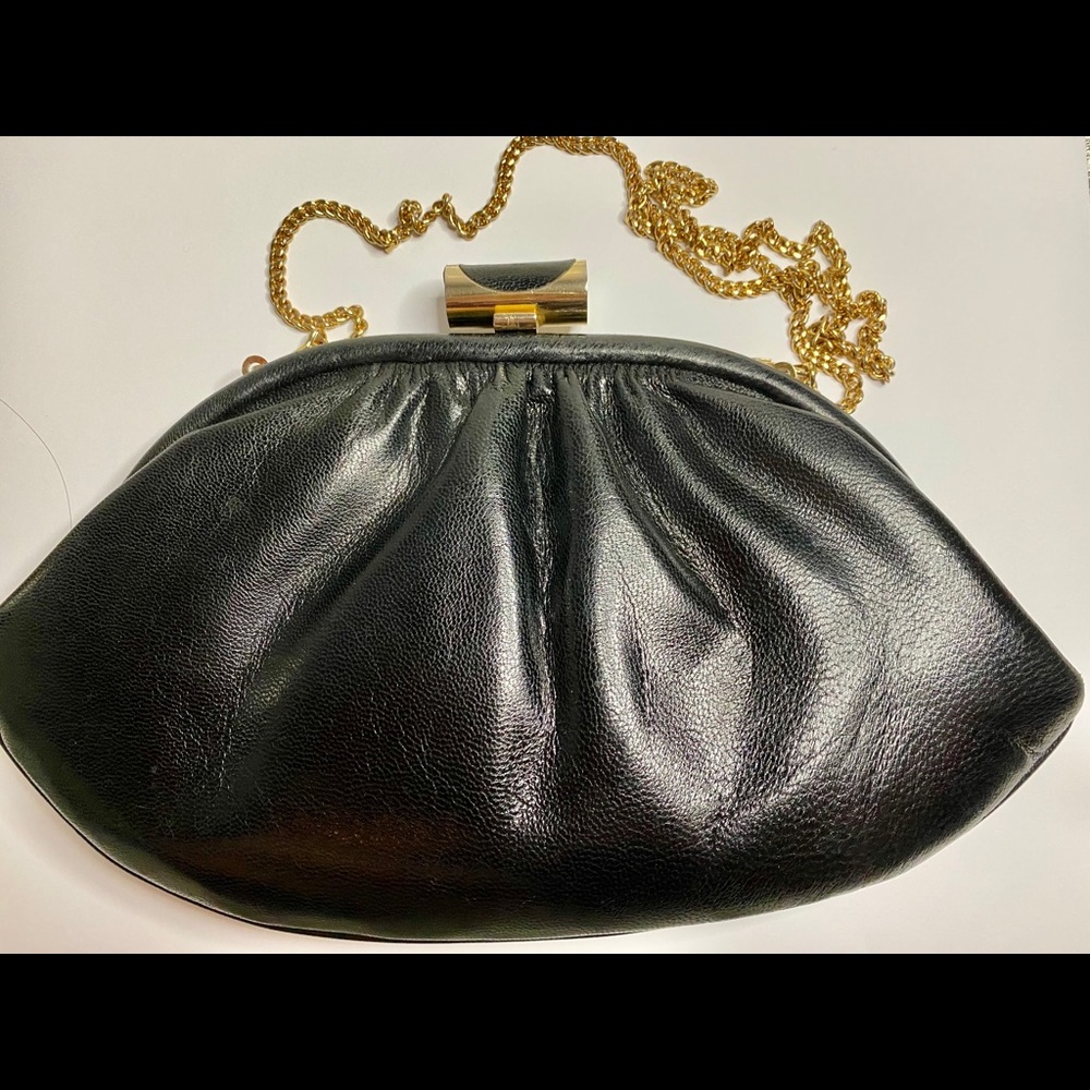 Bellido Draped clutch
